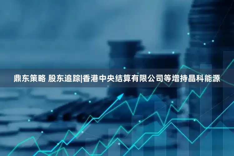 鼎东策略 股东追踪|香港中央结算有限公司等增持晶科能源
